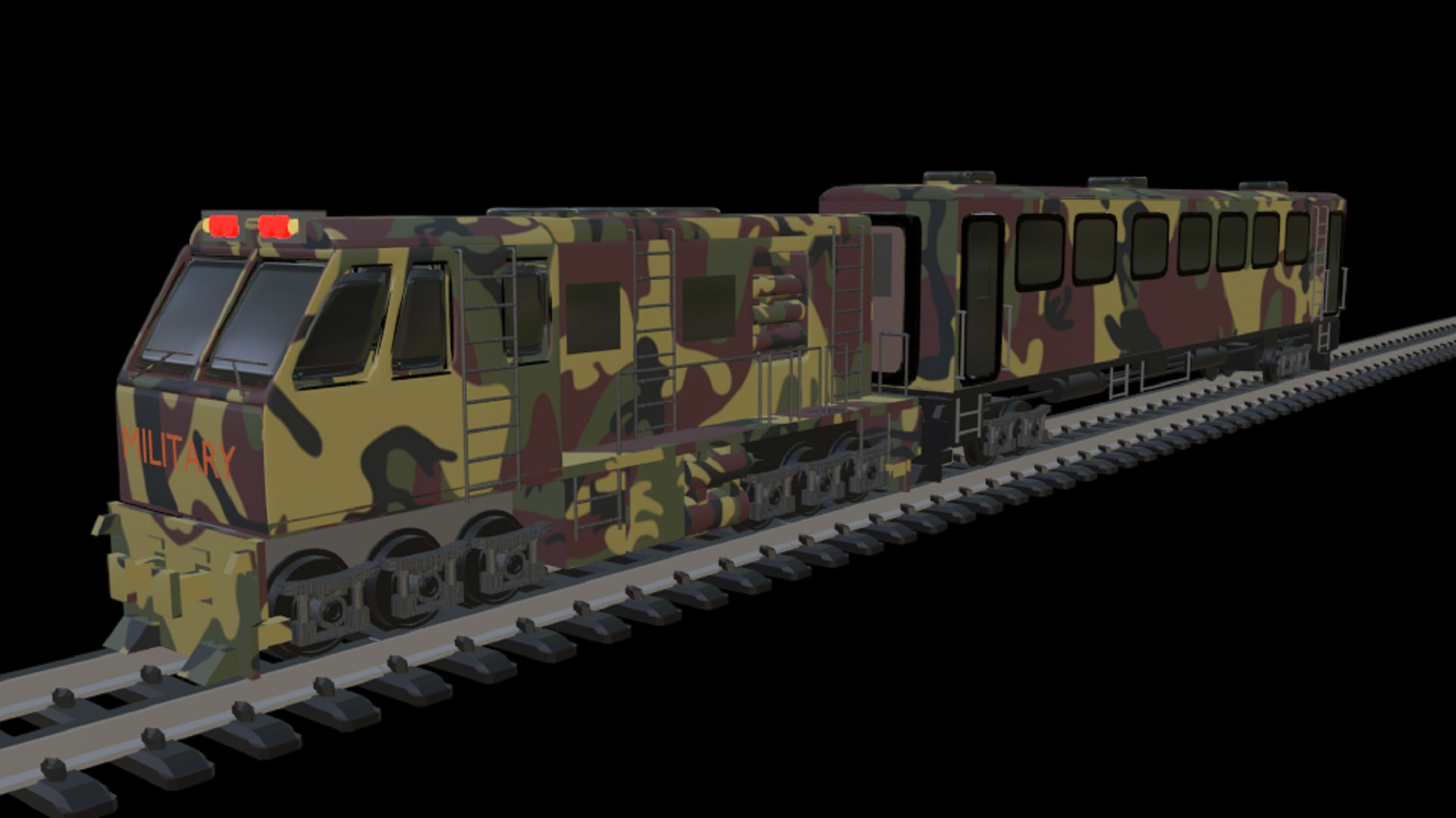 Lego cheap military train