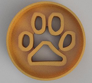 FOOTPRINT COOKIE CUTTER 3D