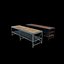 Modèle 3D de table d'appoint Woodsy