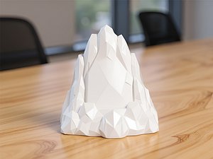 Iceberg Low-Poly 3D Printable 3D print model 3D model