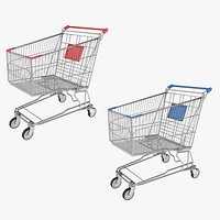 Supermarket Shopping Cart Collection