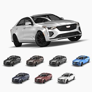 Cadillac CT4 V 2022 3D