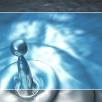 Waterdrop 3D Model + Renderings # 2