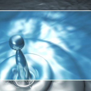 Waterdrop 3D Model + Renderings # 2