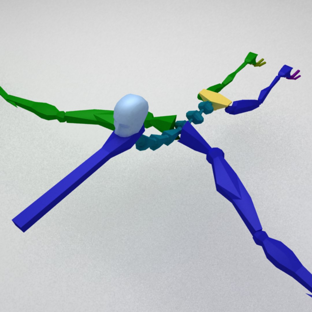 Rigged Pterosaur Max