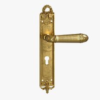 Versailles Door Handle sige gold