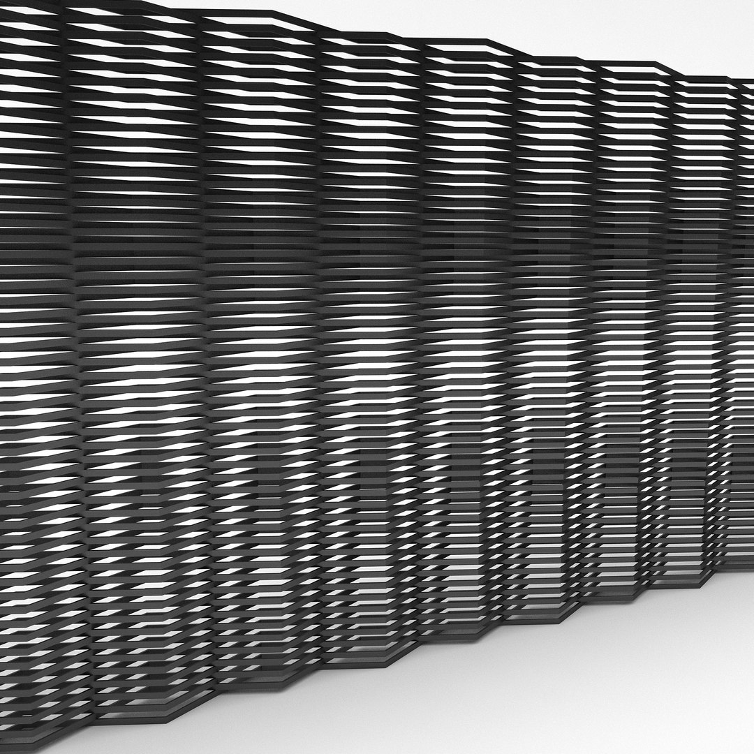 3D Modern Architectural Separation Model - TurboSquid 2006833
