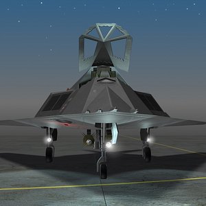 F117 Stealth Jet-Flying Knights
