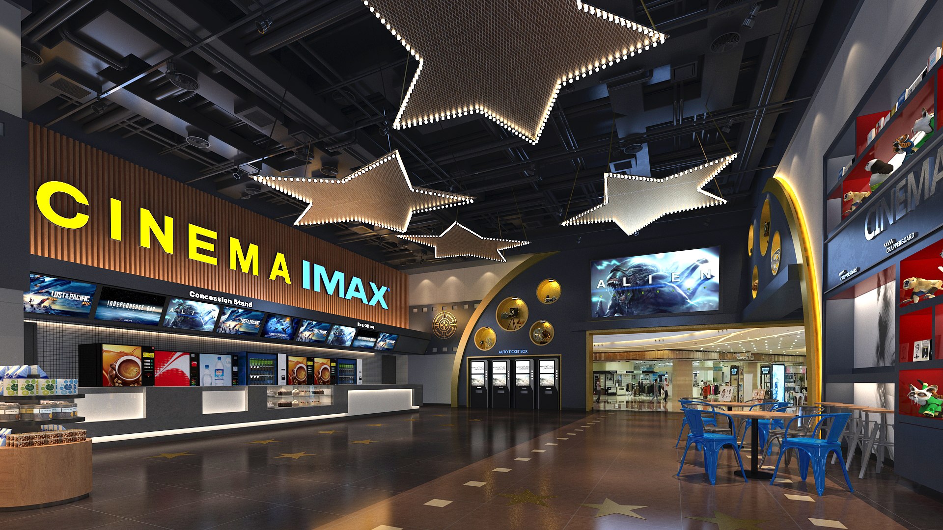 cinema lobby