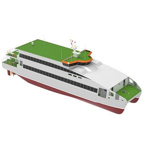 3D Catamaran model