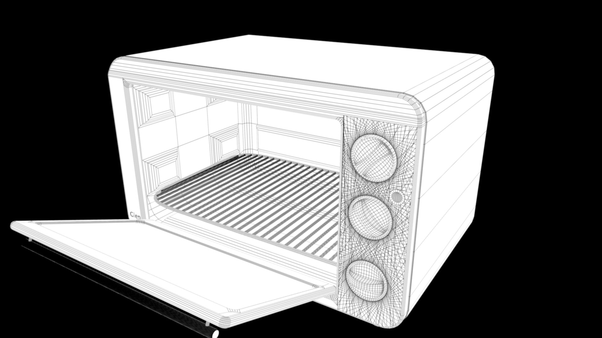 3D Oven Model - TurboSquid 1925322