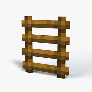 3D Minecraft Ladder Rig