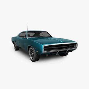 dodge charger rt 1970 3D model