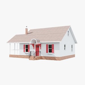 3D American Cottage