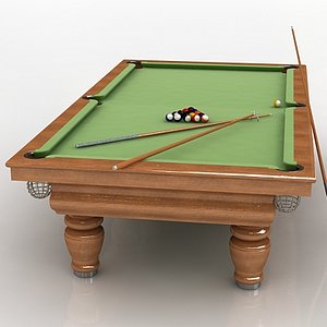 3dsmax pool table pooltable