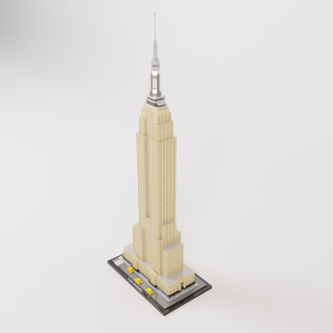 Lego Architecture - Empire State Building 3D model https://p.turbosquid.com/ts-thumb/nW/aj6CFp/rG/render2/png/1645397886/1920x1080/fit_q87/eb5e224d677d9965c606f6703b1dde411076b91e/render2.jpg