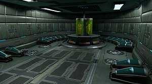Game ready Sci-fi level