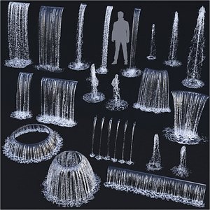 3D water collection 20 Models model