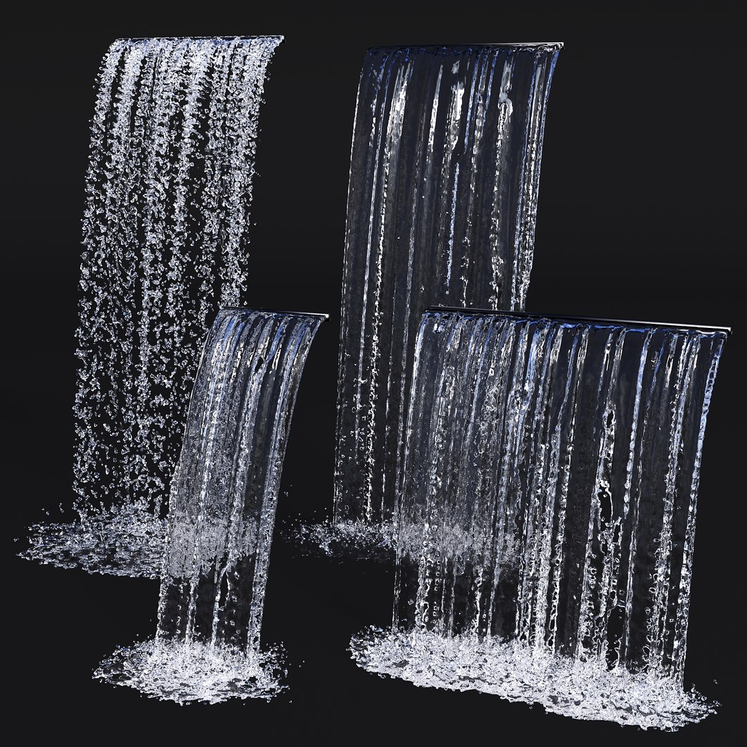 3D Water Collection 20 Models Model - TurboSquid 2193515
