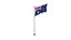 Polo Bandiera Australia