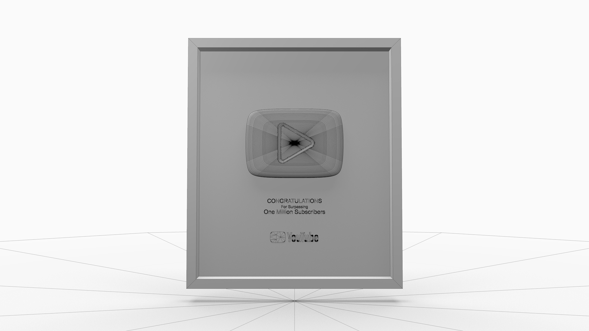 3D Model Play Button - TurboSquid 1565629