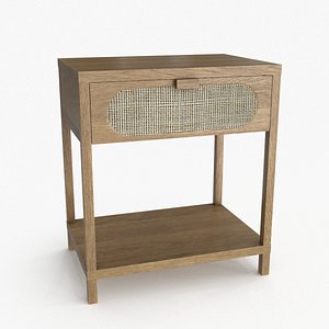 3D Marcy Nightstand Brown