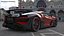 Hypercar Luxury Racer Red