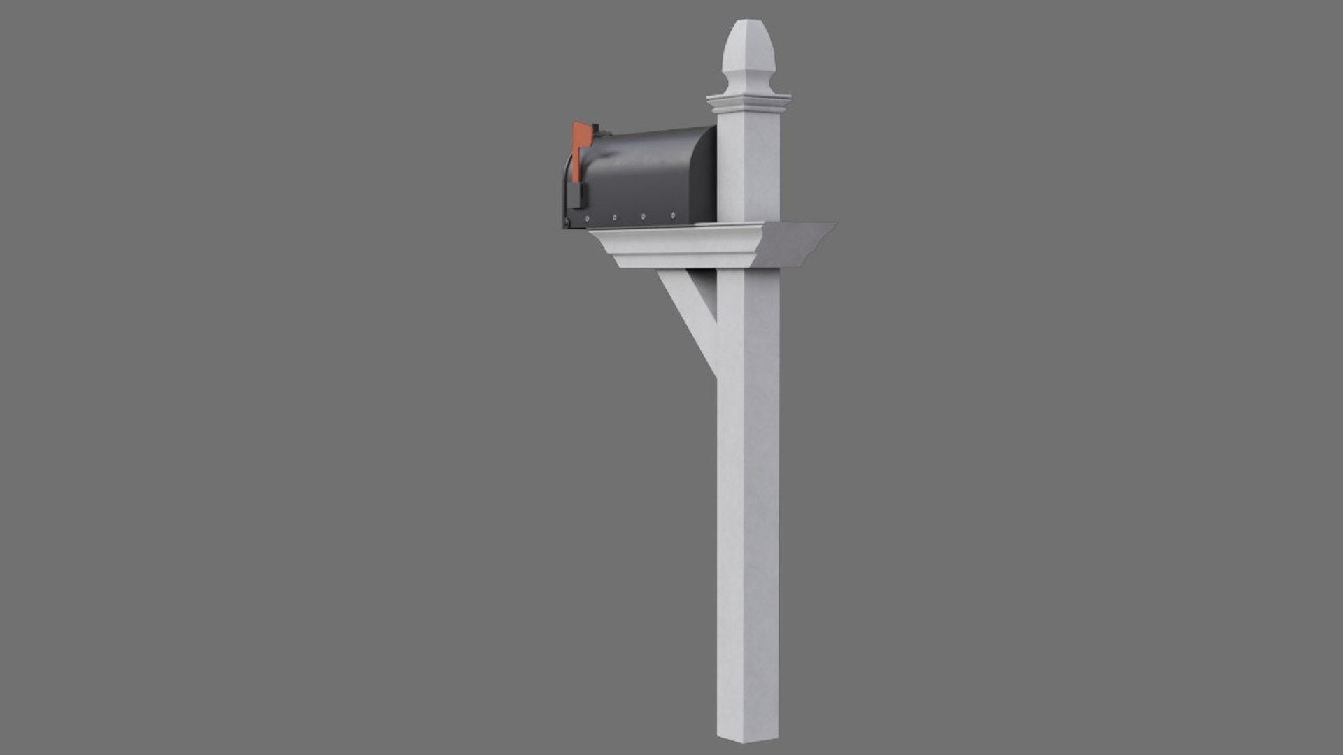 3D Model Letter Box 1a - TurboSquid 1240359