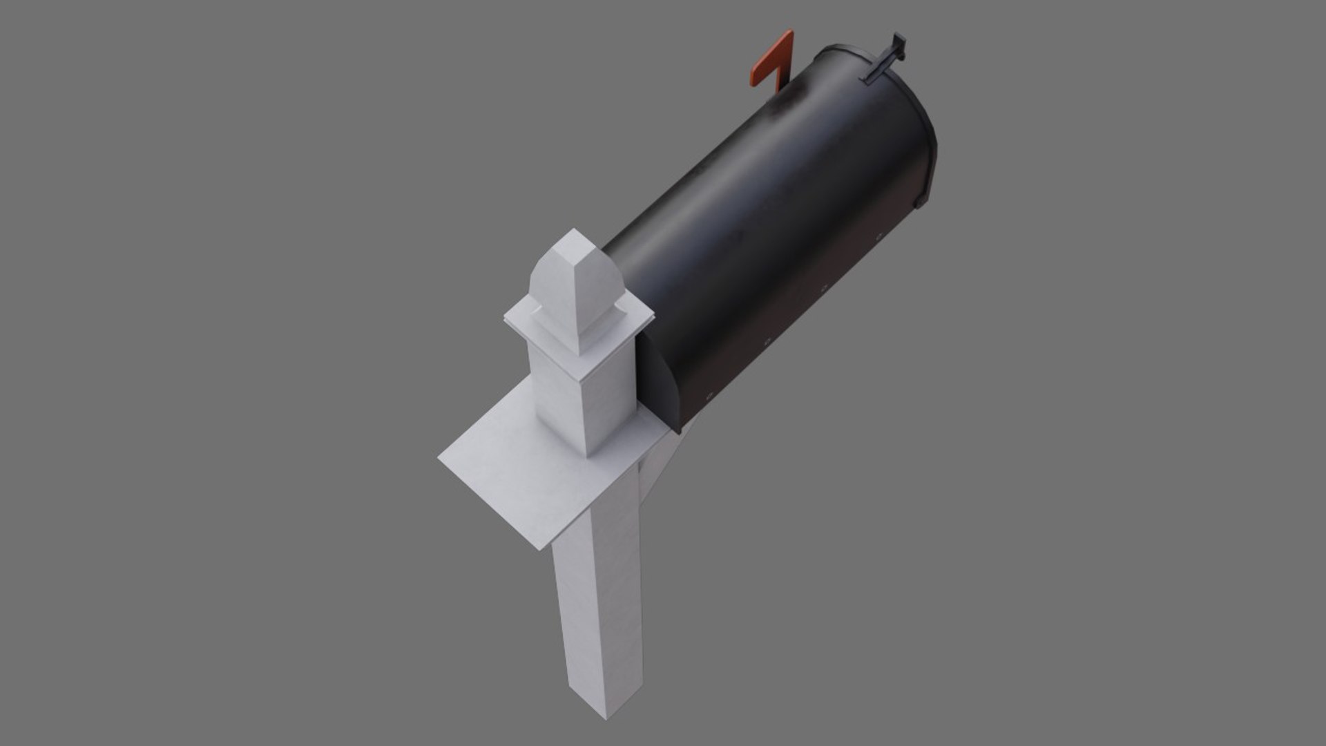 3D Model Letter Box 1a - TurboSquid 1240359