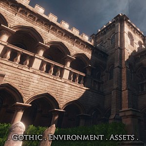 Gothic Environment Assets