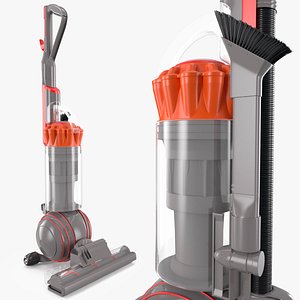 Dyson Bagless Upright Vacuum Cleaner Red