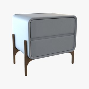 3D Modern Nightstand model