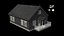 Nordic House - Black - Small