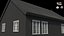 Nordic House - Black - Small