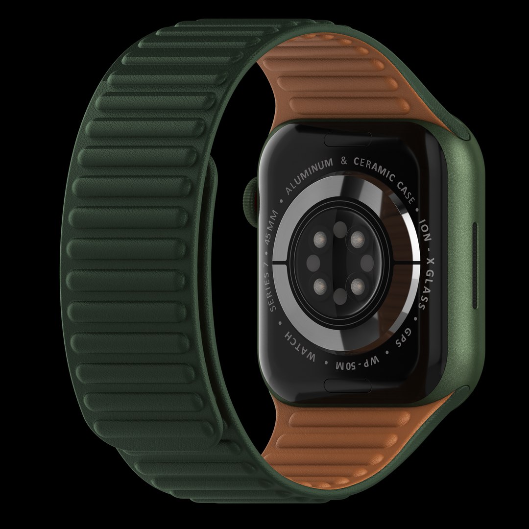 Apple Watch Series 7 model https://p.turbosquid.com/ts-thumb/nX/BIFUcC/R8/r11/jpg/1637776441/1920x1080/fit_q87/4d3b5b0bb487e7505fb62da92d807d0d49d20b74/r11.jpg