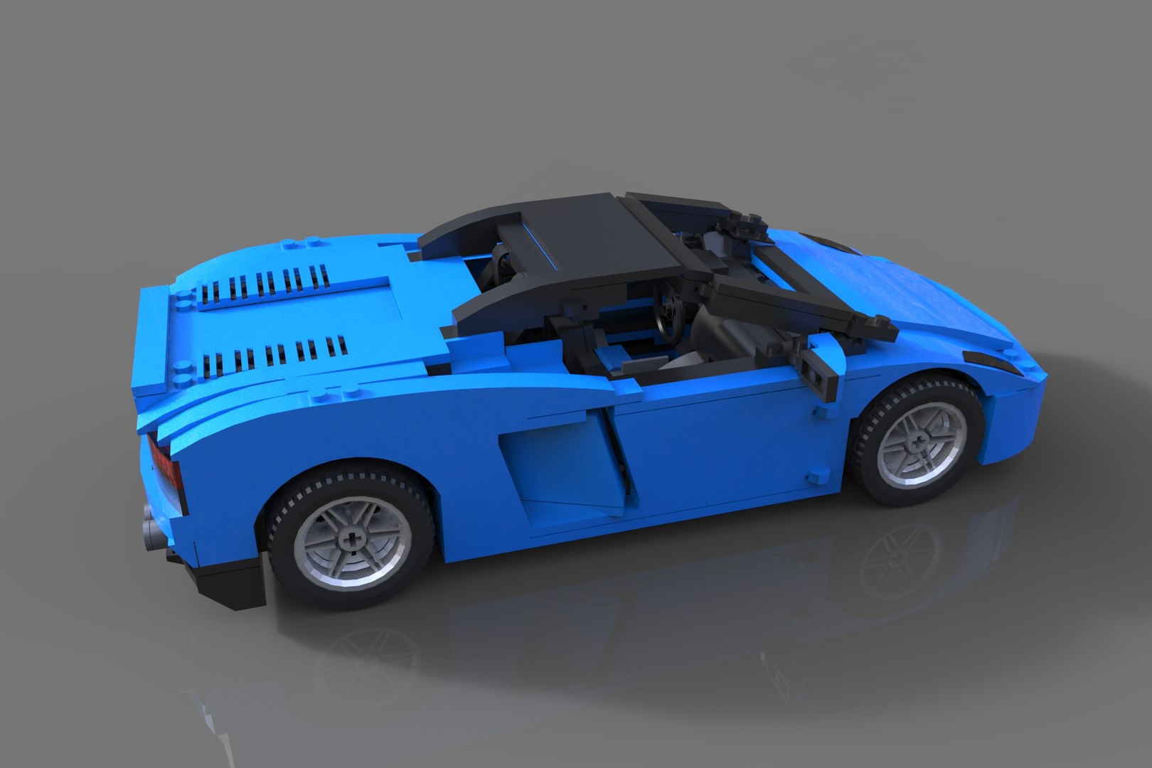 3D Sport Car Lego - TurboSquid 1305816