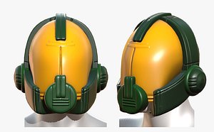 gas mask 3D model