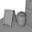 ベーカリーハウスモデル 3D モデル