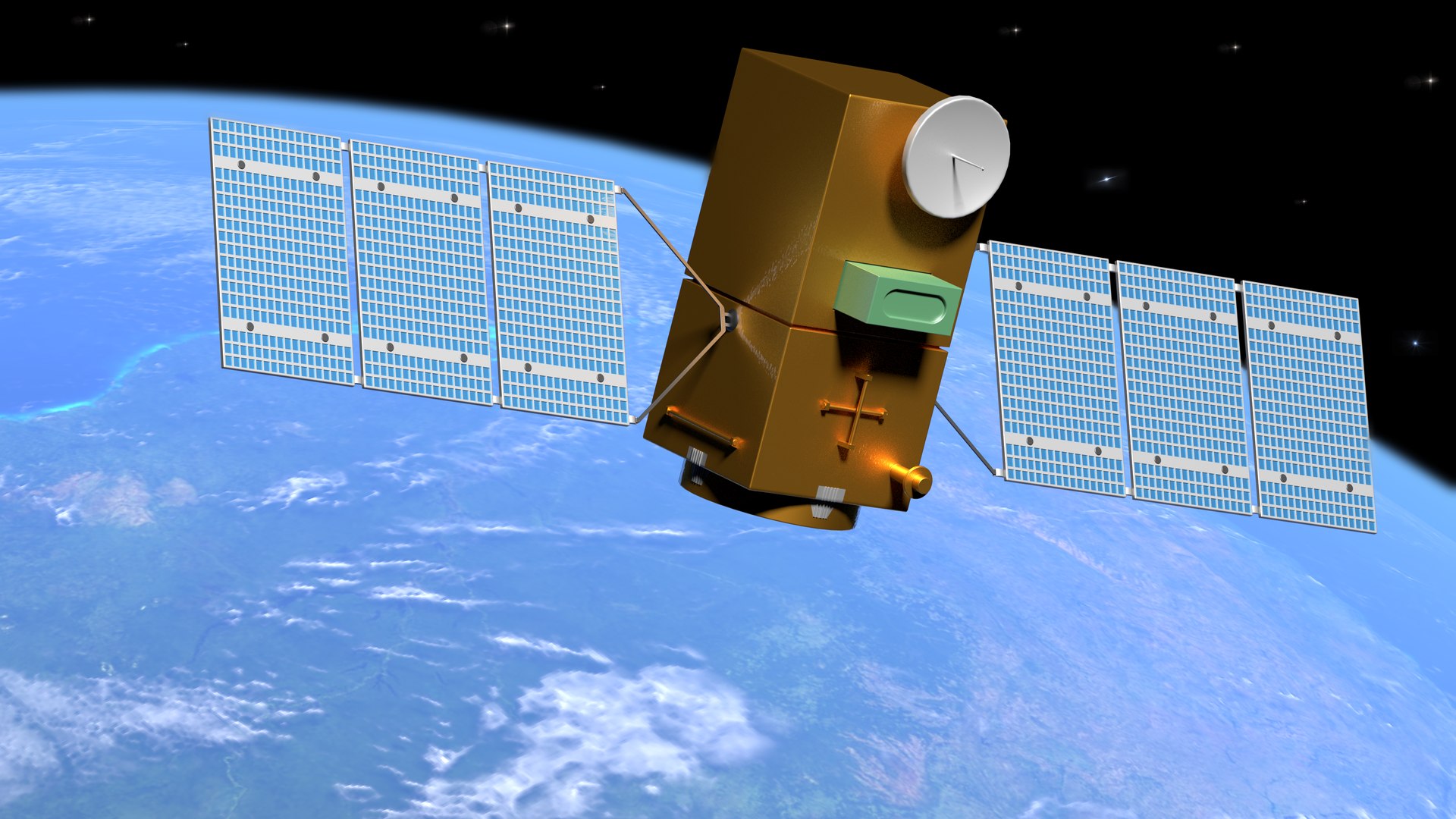 3D Model Satellite - TurboSquid 1701796