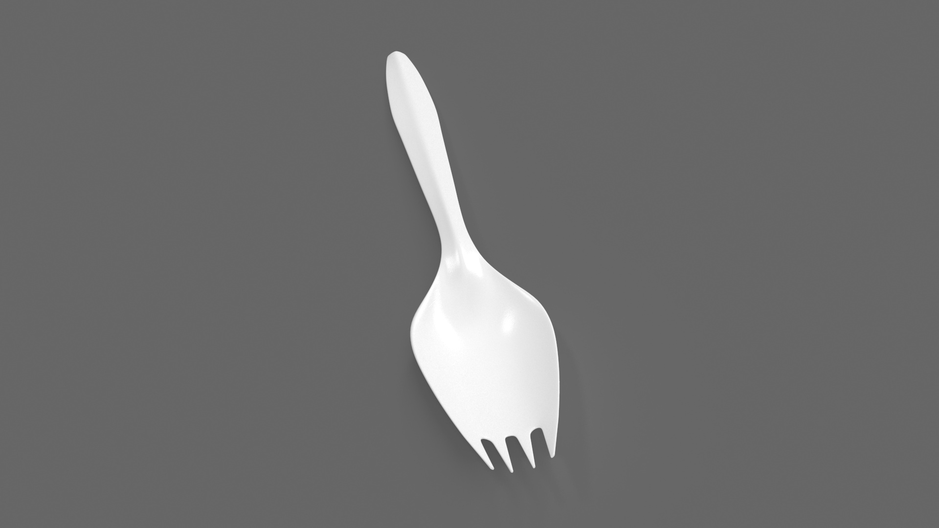 Plastic Spork Utensil Model TurboSquid 2201981