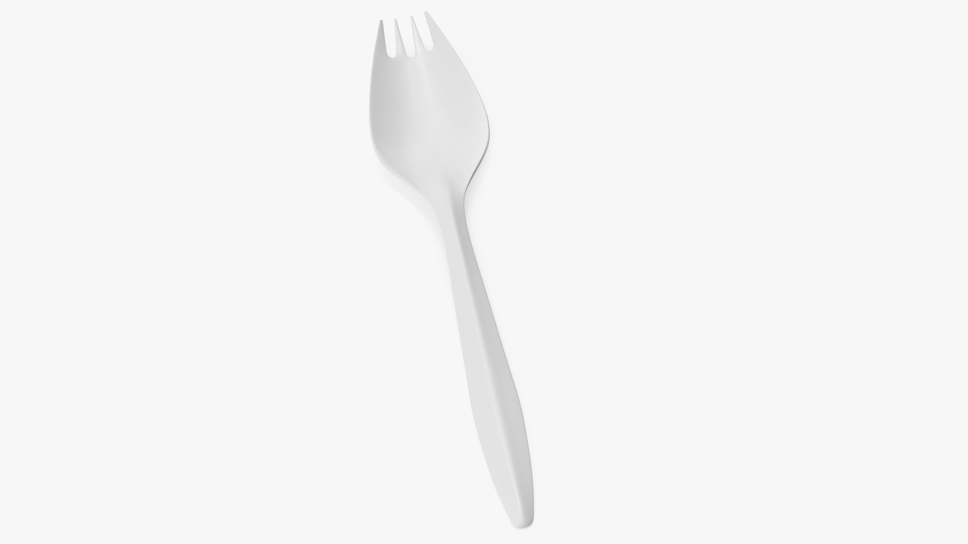 Plastic Spork Utensil Model TurboSquid 2201981