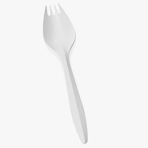 Plastic Spork Utensil