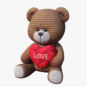 Teddy Bear knitting