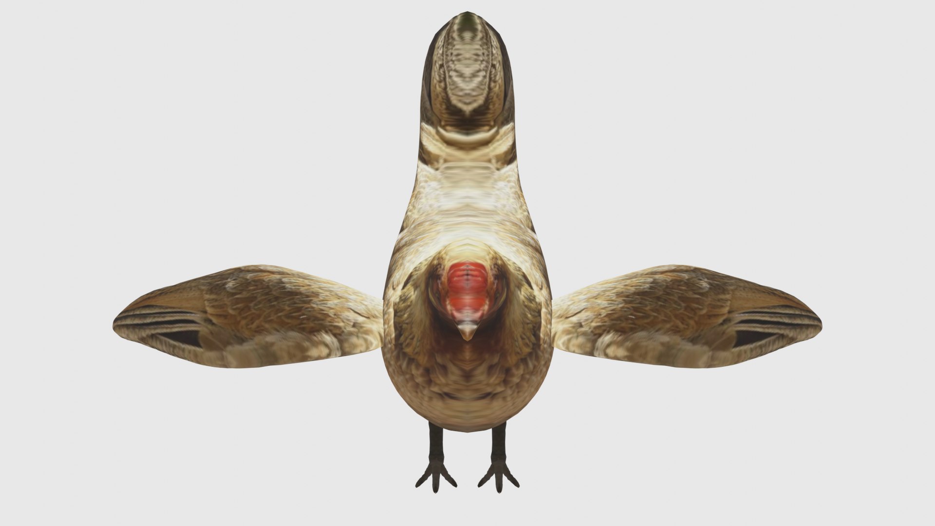 Low Poly Chicken Rigged With Realistic Texture 3D Model - TurboSquid ...