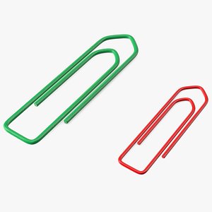 Paper Clip Boat Shape Color