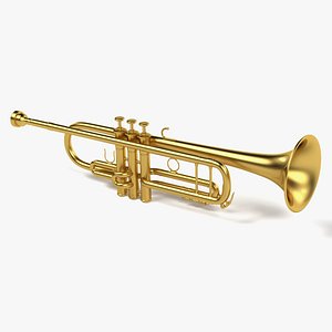 trumpet 3d model