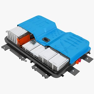 3D nissan leaf battery