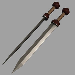obj roman gladius