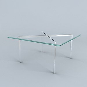 Barcelona Table by Mies van der Rohe