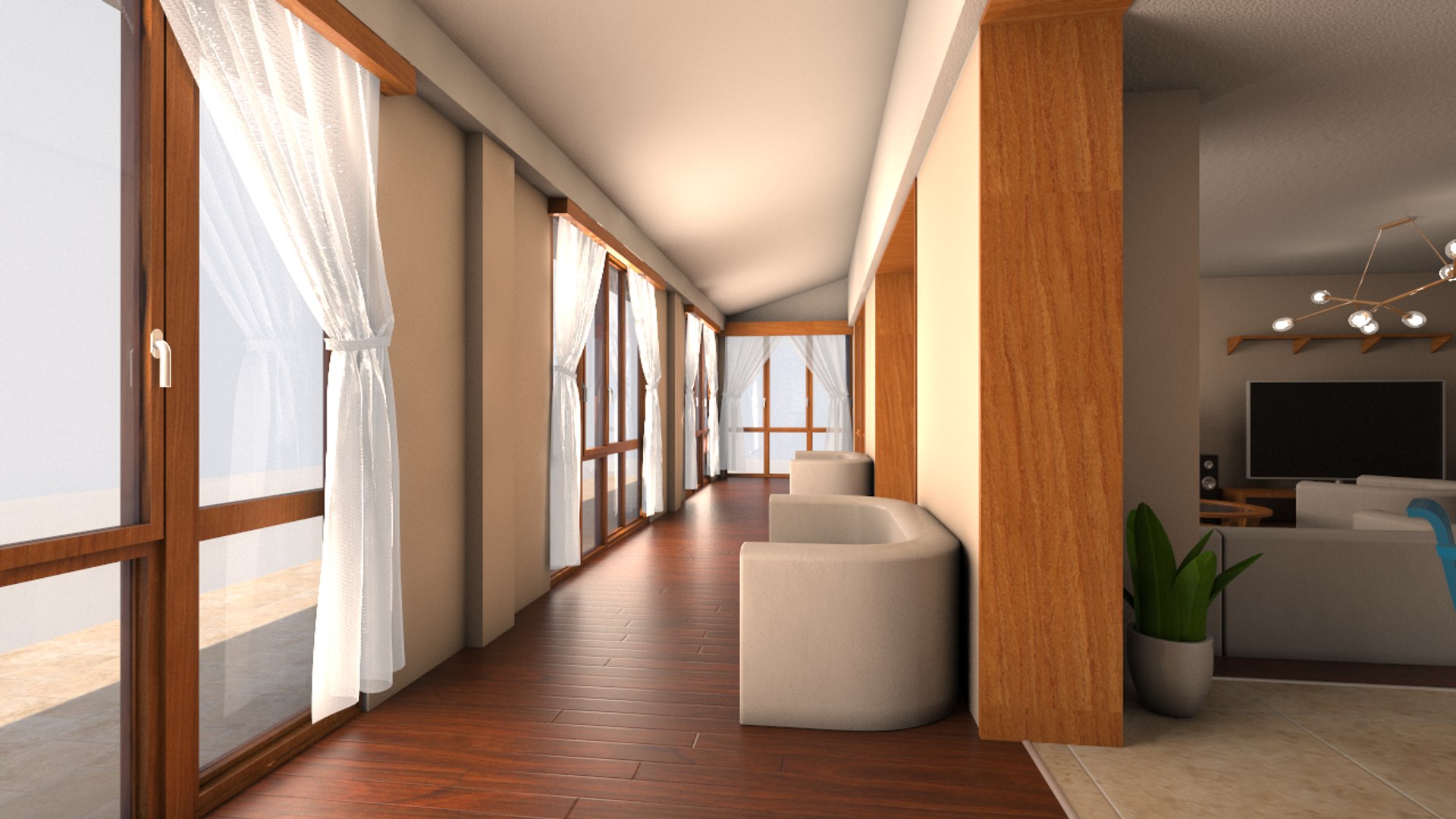 3D Exterior Interior Family House - TurboSquid 1396751